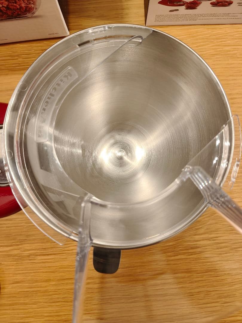 KitchenAid スタンドミキサー 9KSM160FGA 4.8L レッド