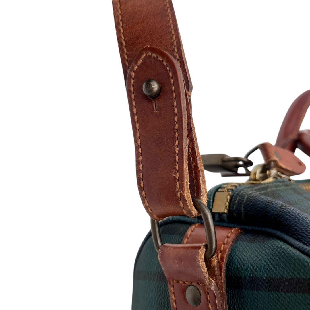 【人気アイテム】RALPH LAUREN ボストンバッグ グリーン レザー