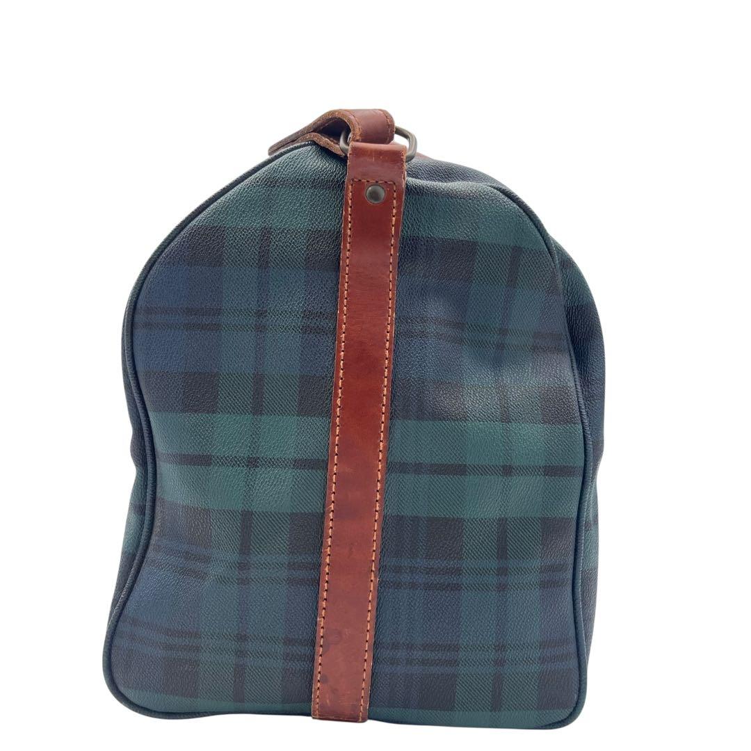 【人気アイテム】RALPH LAUREN ボストンバッグ グリーン レザー