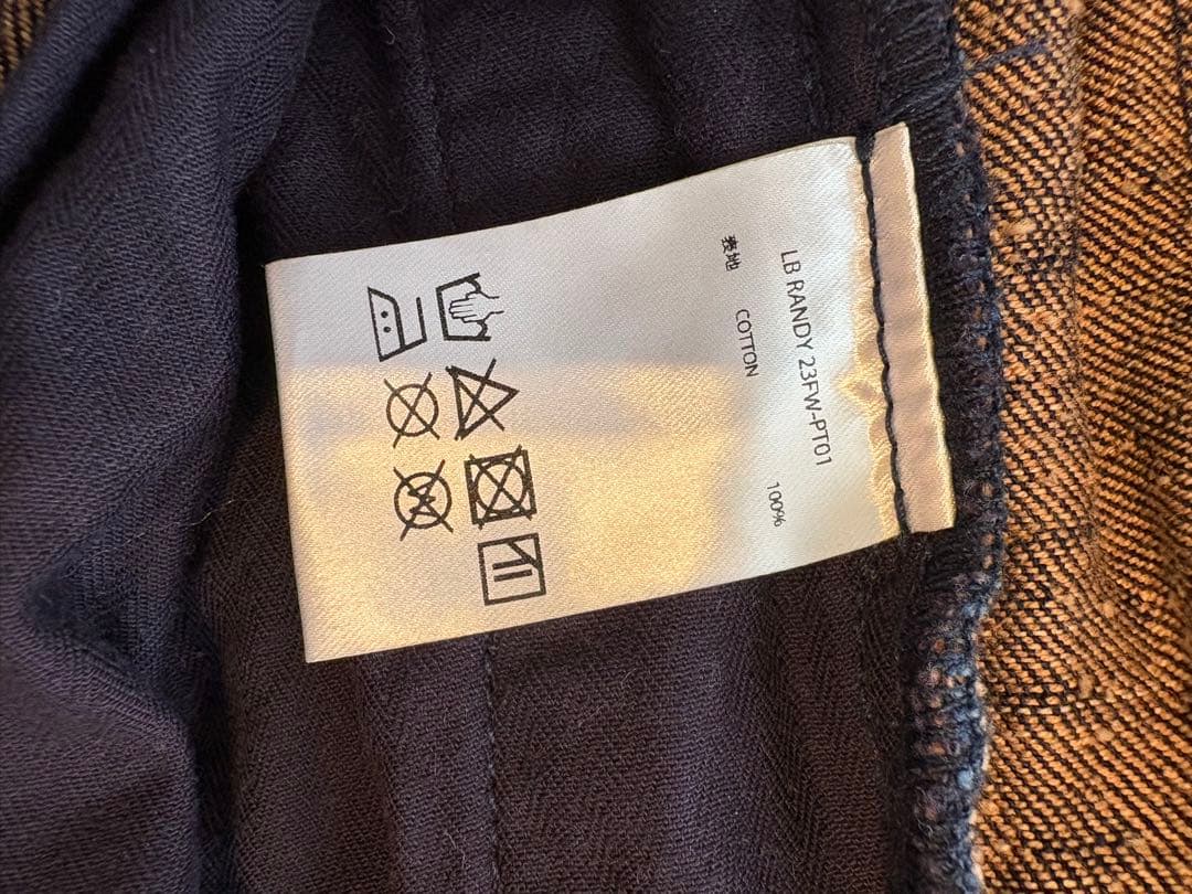 RANDY laid.b コラボ　Sit W-hip pants Sunset