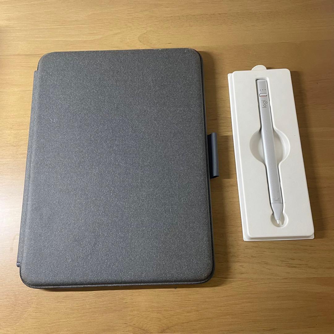 ロジクール コンボタッチiPad第10世代 logicool CRAYON付属