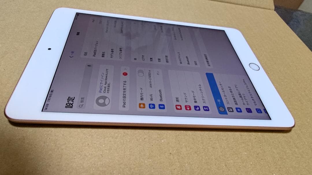 ジャンク品 Apple iPad mini 4 256GB ゴールド Wi-Fi