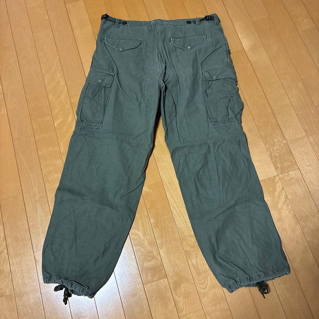 M-51 ミリタリーパンツ カーキ　軍物　大特価！！