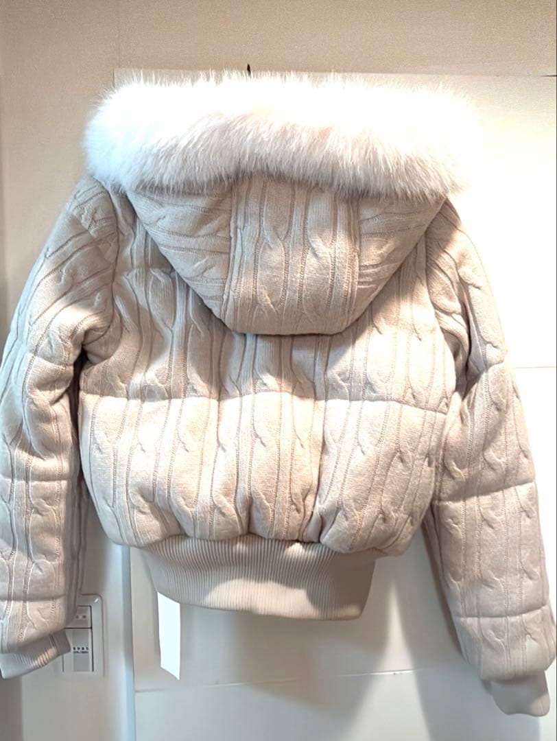 MISTREASSミストレアスCable Knit Padded Jacket