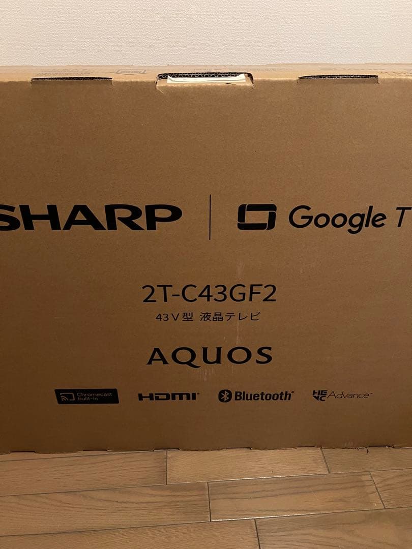 43V型液晶テレビ