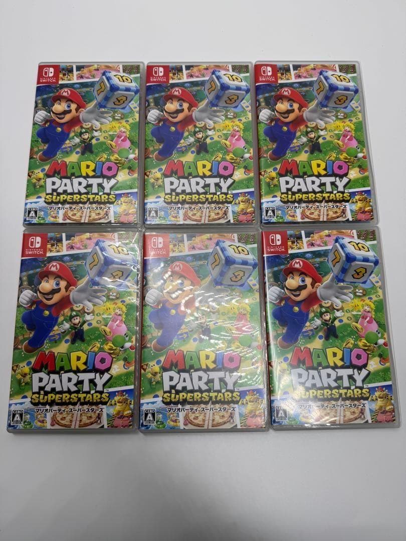 マリオパーティ スーパースターズ 6本セット