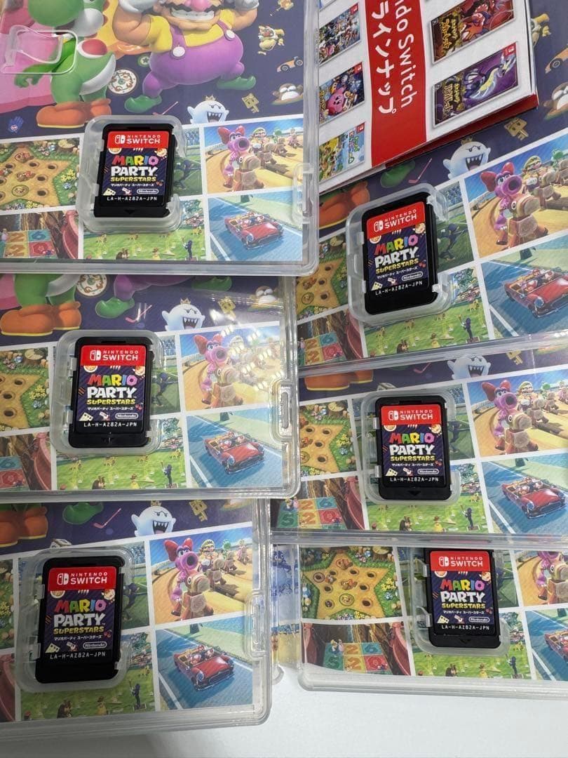 マリオパーティ スーパースターズ 6本セット