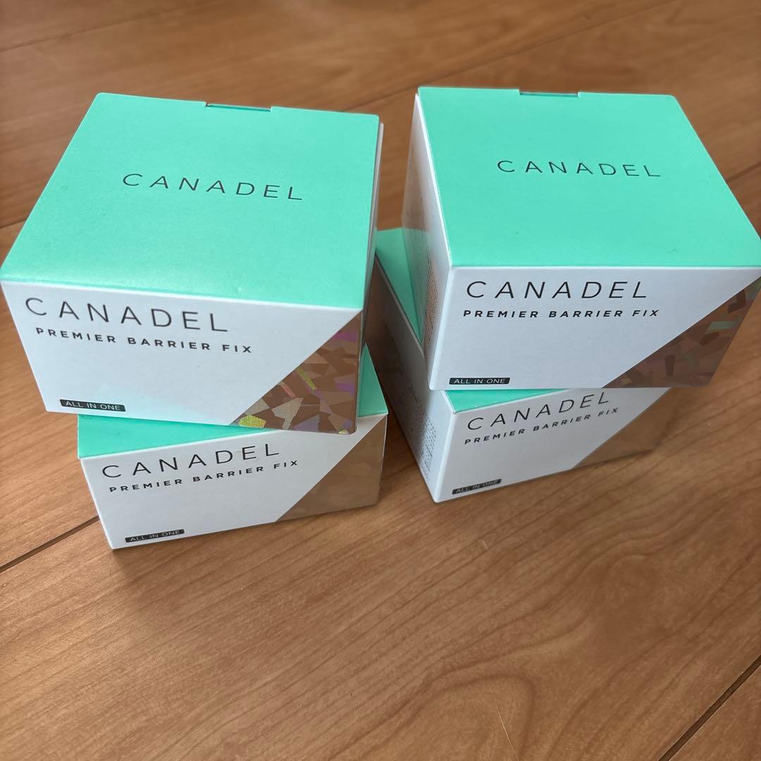 新品未開封CANADEL カナデル プレミアバリアフィックス 58g×4個