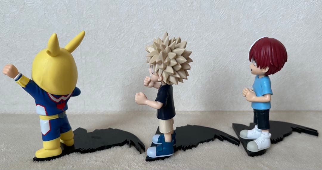 僕のヒーローアカデミアちあぴこフィギュア 緑谷出久 爆豪勝己 轟焦凍 3種セット