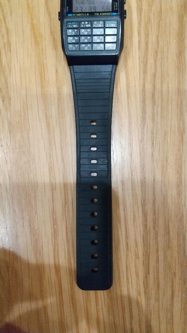 CASIO DBC-62 ブラック デジタル腕時計