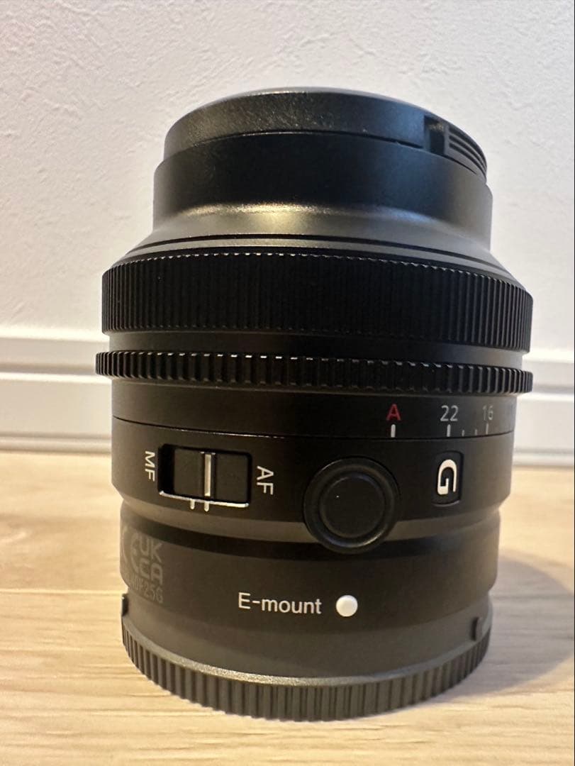 SEL40F25G SONY FE 40mm F2.5 Eマウント 単焦点レンズ