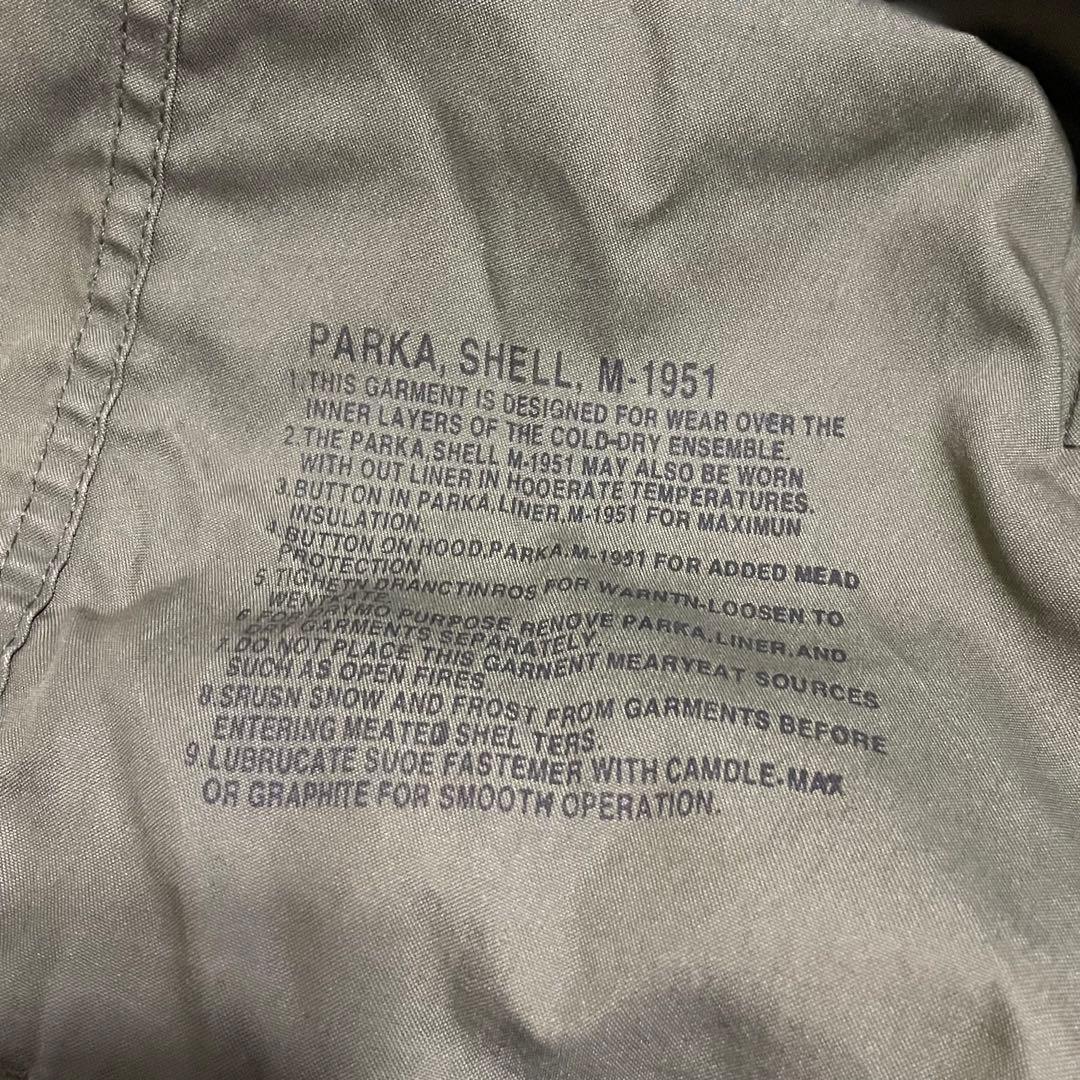 アメリカ軍 M-51 モッズコート フィッシュテールパーカー