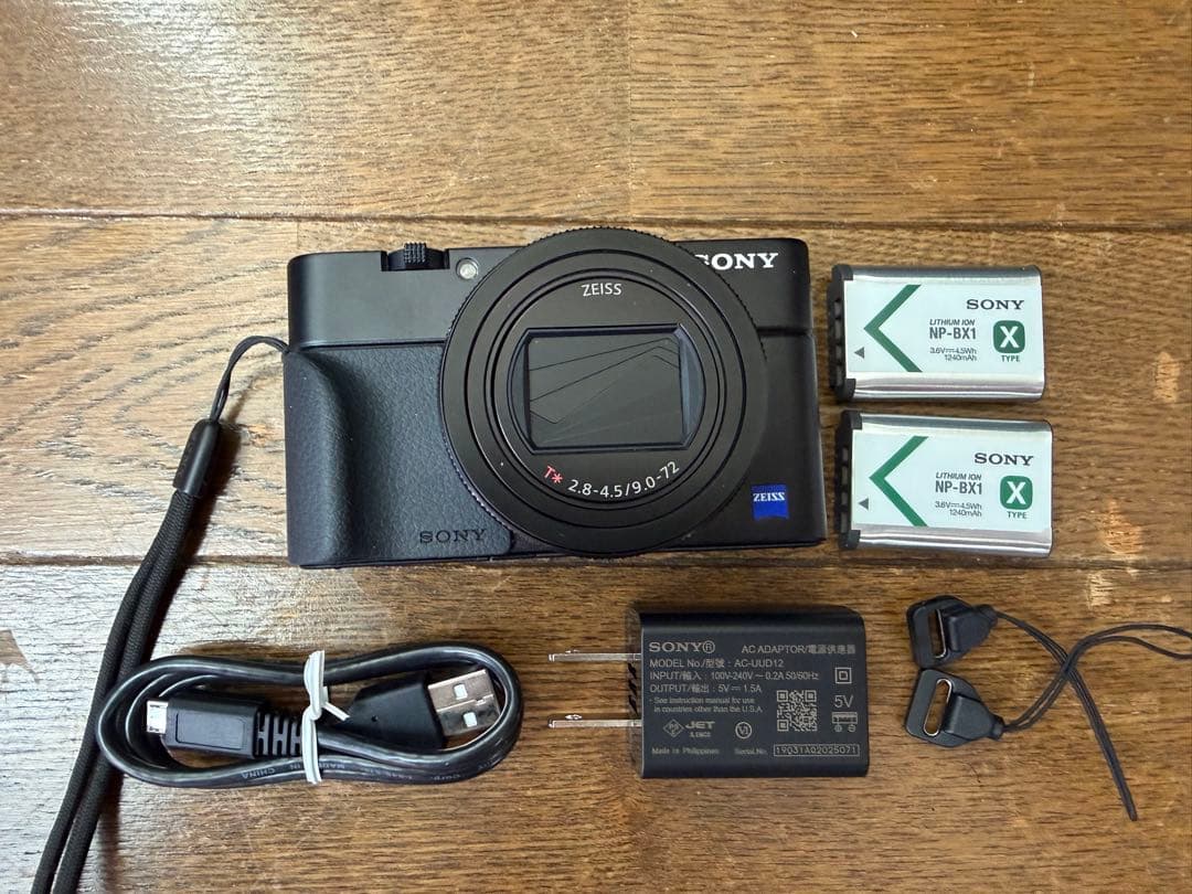 【極美品】SONY RX100M7G シューティンググリップキット 付属品完備
