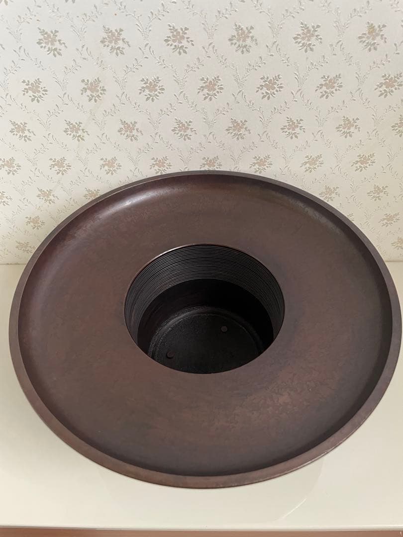 池坊　唐銅製　御玄猪　花器　花生　華道　銅製