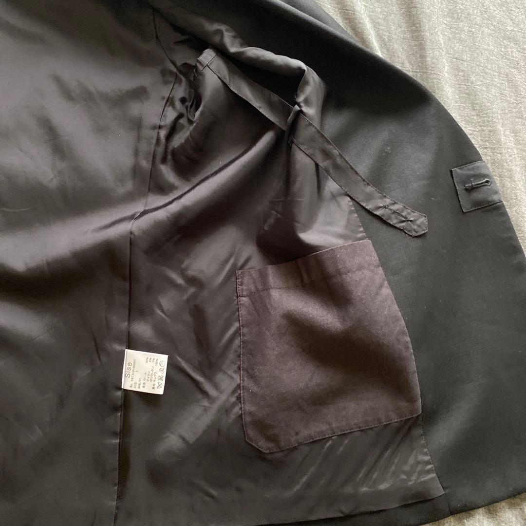 sise シセ　テーラードジャケット　ブラック　１（S）