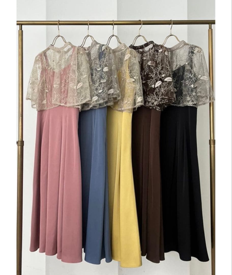 ⭐︎ぷーや⭐︎リーフレースデザインドレス　ボレロセット【Dorry Doll】