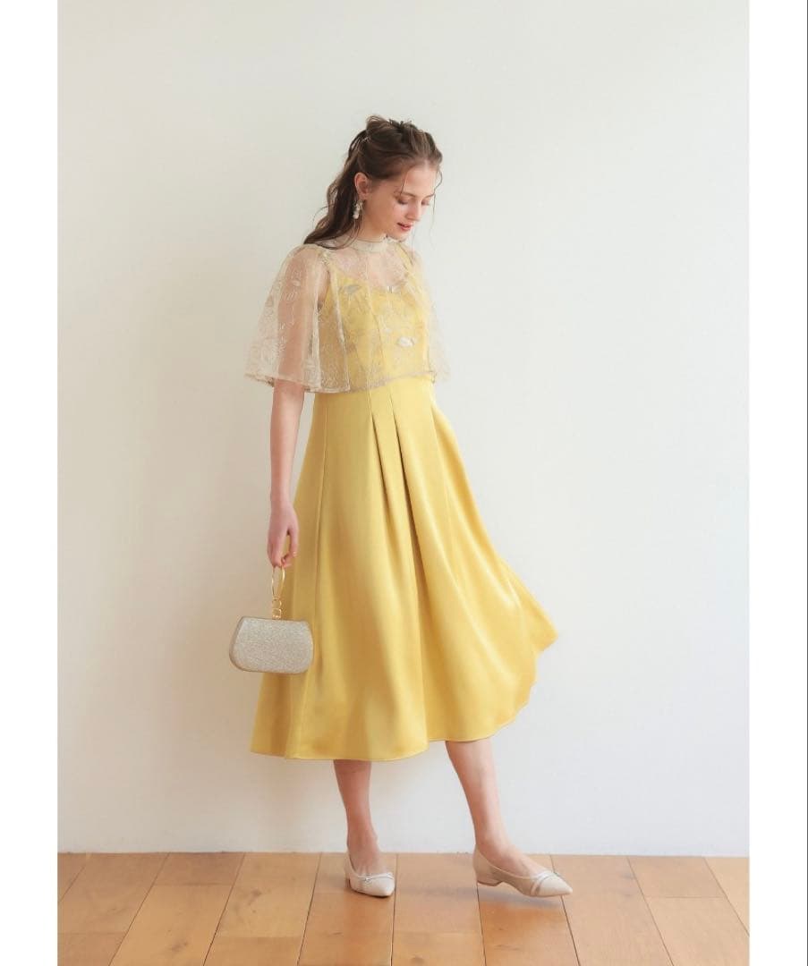 ⭐︎ぷーや⭐︎リーフレースデザインドレス　ボレロセット【Dorry Doll】