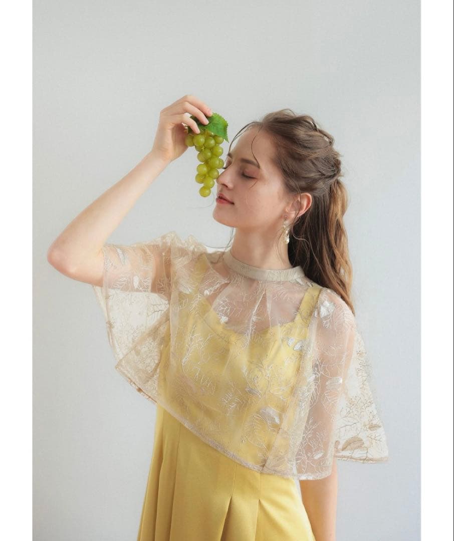 ⭐︎ぷーや⭐︎リーフレースデザインドレス　ボレロセット【Dorry Doll】