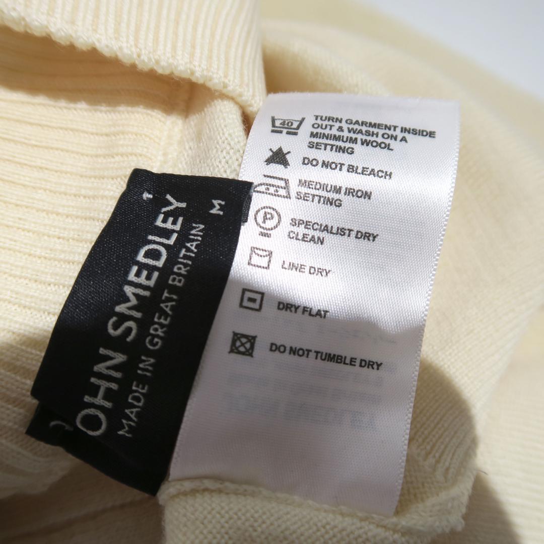 別注 JOHN SMEDLEY モックネックニット アメリカンラグシー