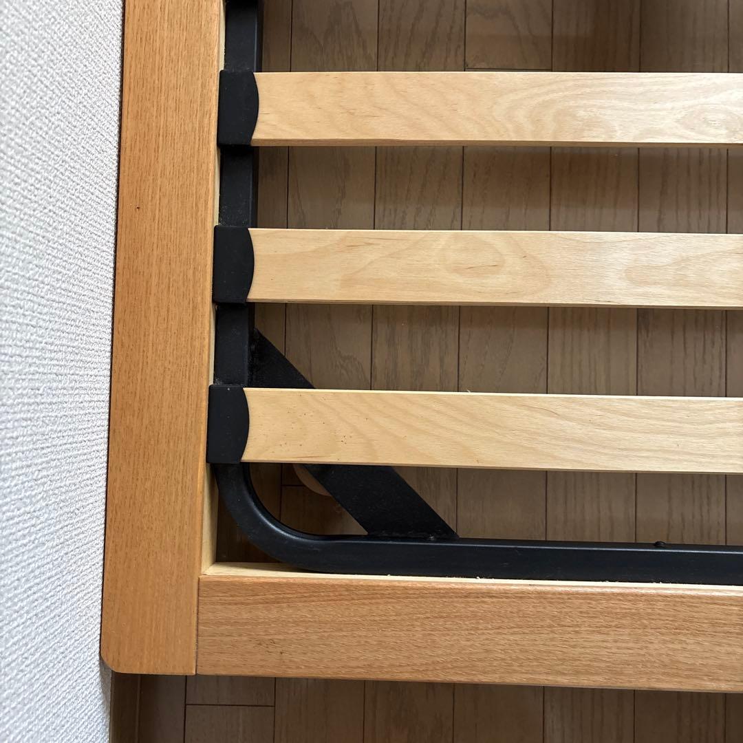 無印良品　木製ベッドフレーム（ダブルサイズ）