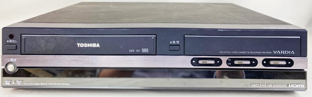 TOSHIBA  HDD&DVDレコーダー RD-W300