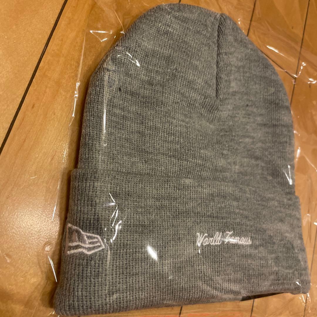Supreme グレー ニット帽　新品　2025 ニューエラ