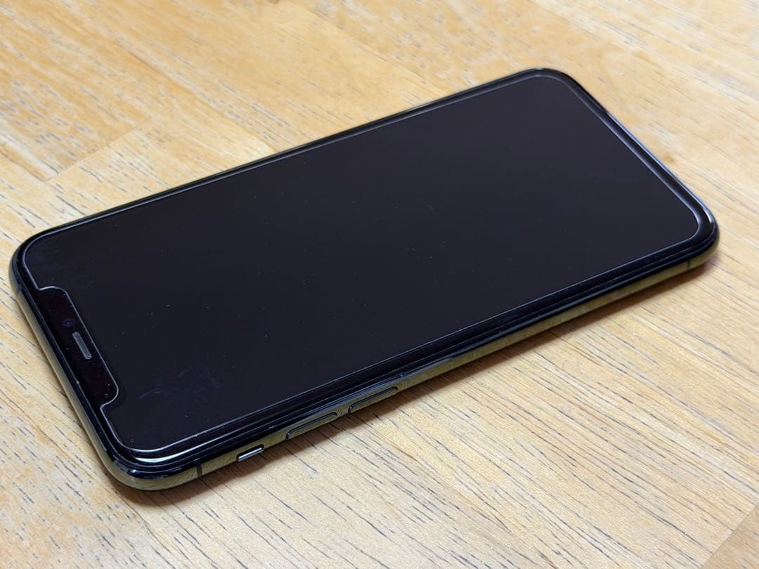 中古美品/iPhone11Pro256GB/純正バッテリ-100% /グリーン
