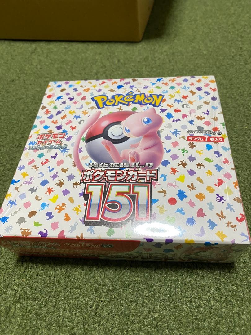 ポケモンカード151 新品未開封 シュリンク付き BOX