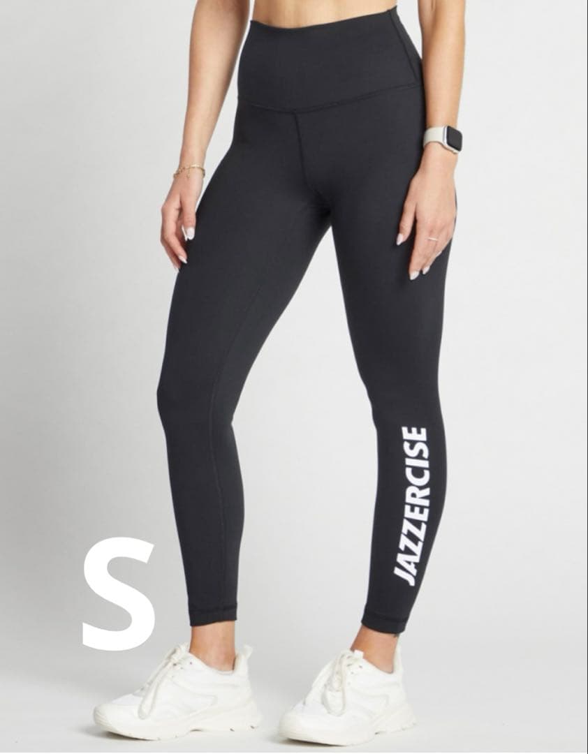 新品　Jazzercise ブラックエッセンシャルレギンス S
