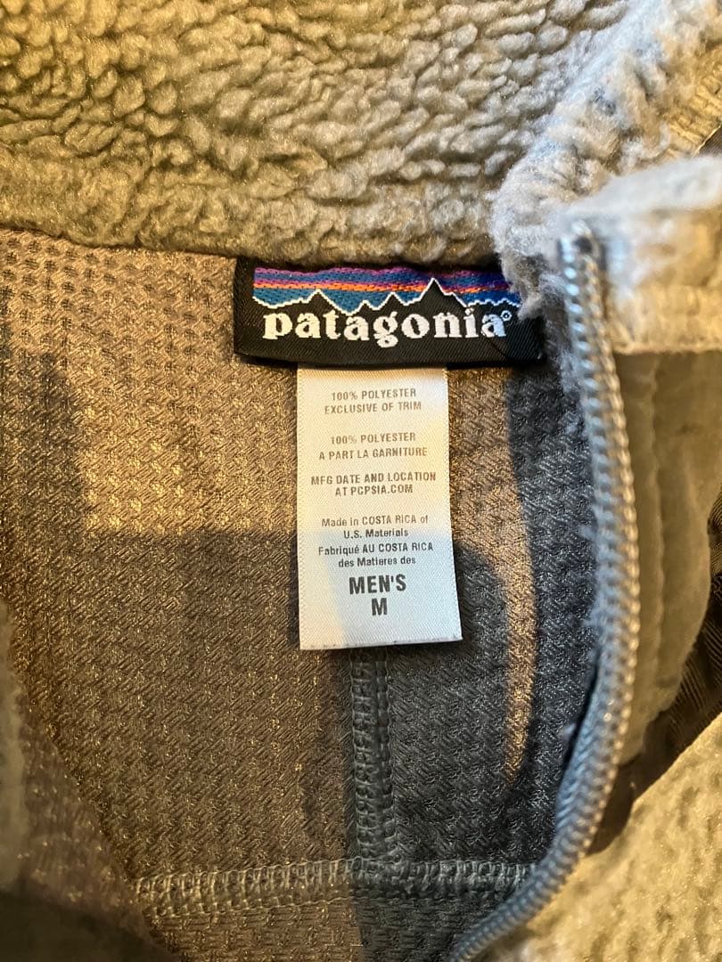 patagonia メンズ レトロX ベスト M グレー