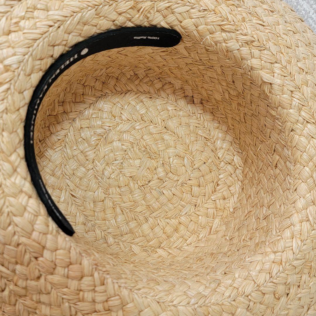 2回のみ着用 ヘレンカミンスキー CATHERINE ラフィアハット 麦わら帽子