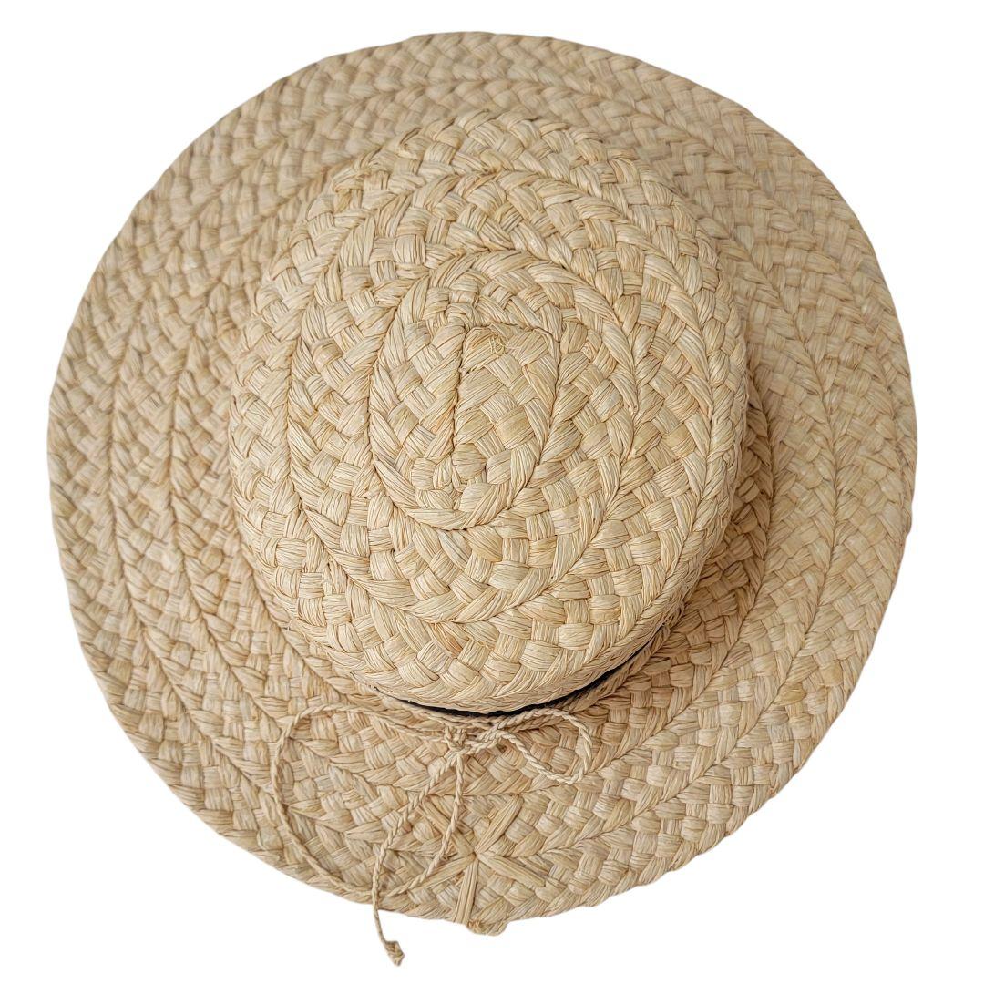 2回のみ着用 ヘレンカミンスキー CATHERINE ラフィアハット 麦わら帽子