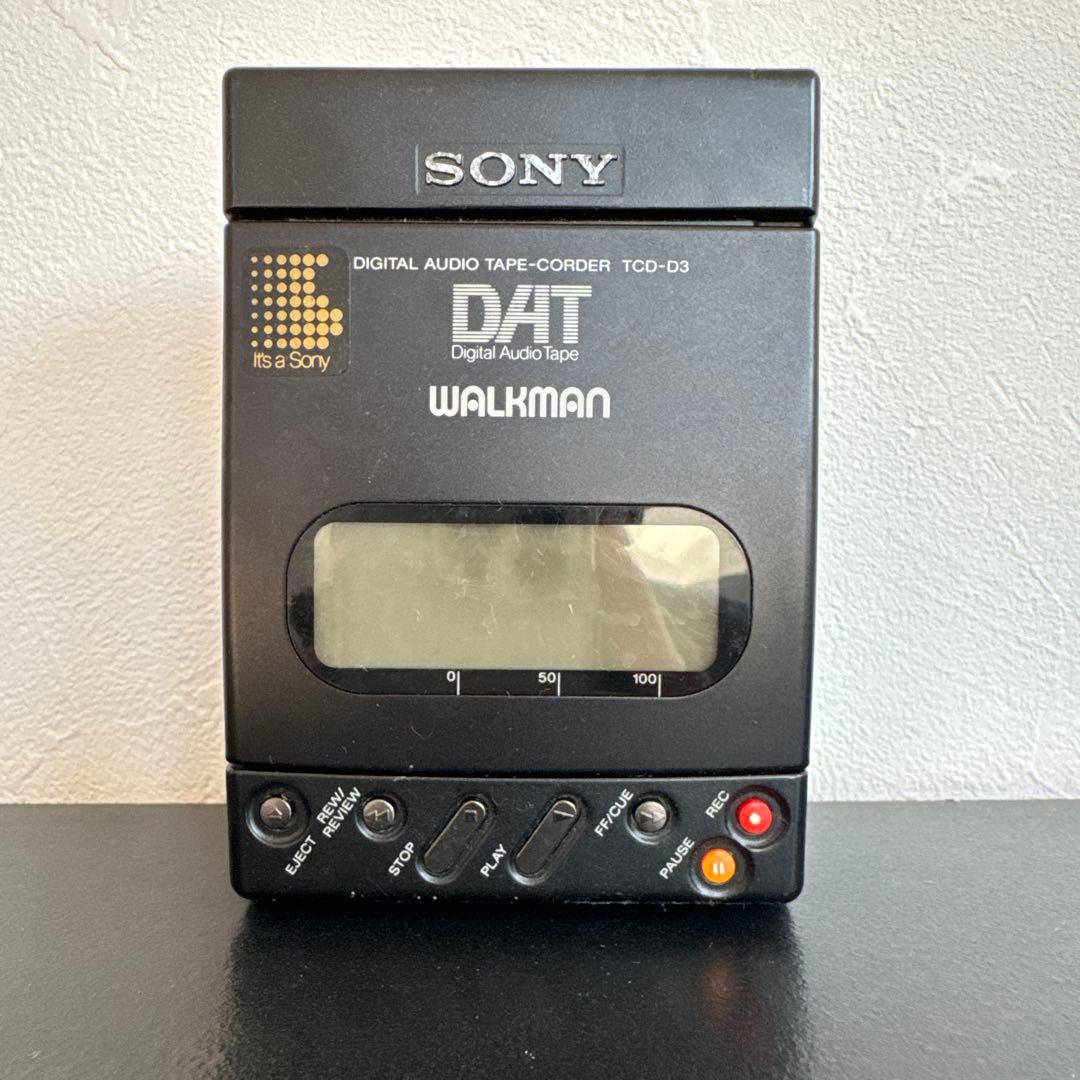 SONY TCD‑D3 DATウォークマン DATレコーダー ジャンク