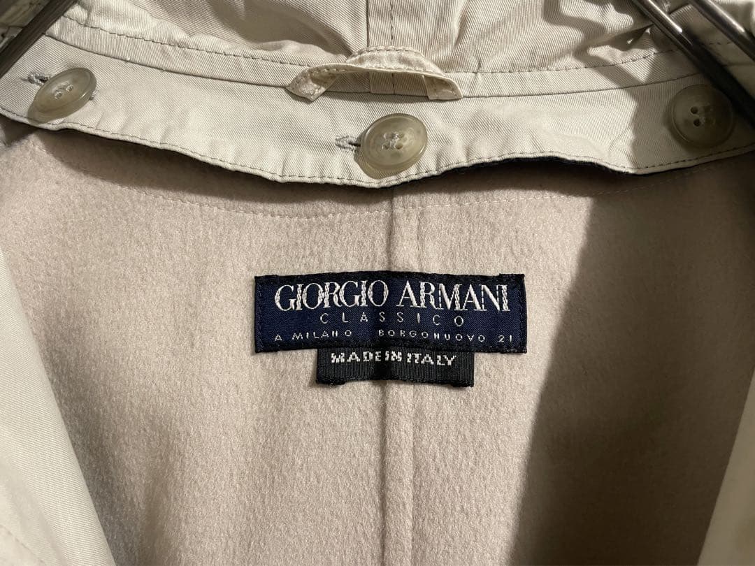 イタリア製 GIORGIO ARMANI CLASSICO レイン コート