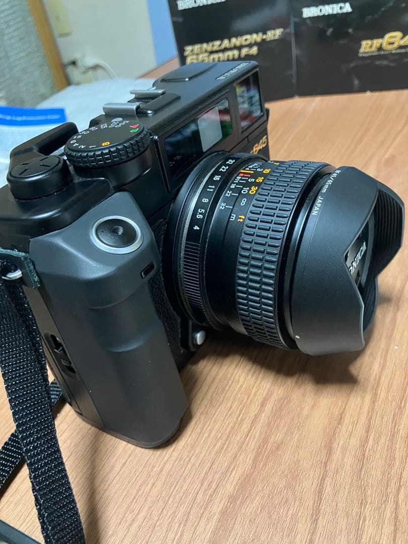 BRONICA RF645 中判レンジファインダー シャッター不動 ジャンク