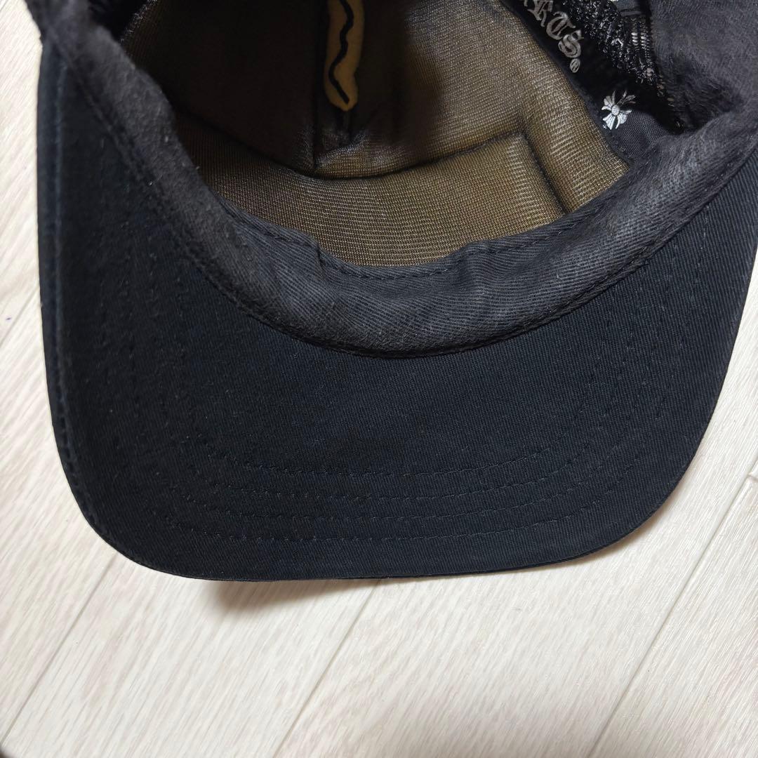 クロムハーツ　Chrome Hearts ブラック メッシュキャップ　4CH11