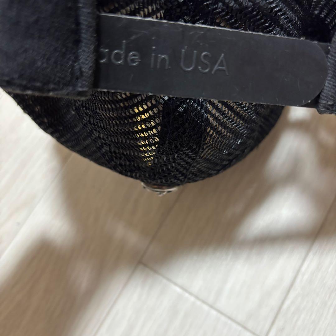 クロムハーツ　Chrome Hearts ブラック メッシュキャップ　4CH11