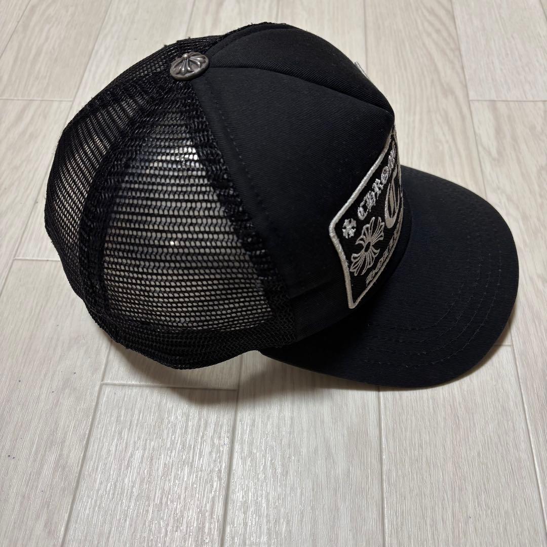 クロムハーツ　Chrome Hearts ブラック メッシュキャップ　4CH11