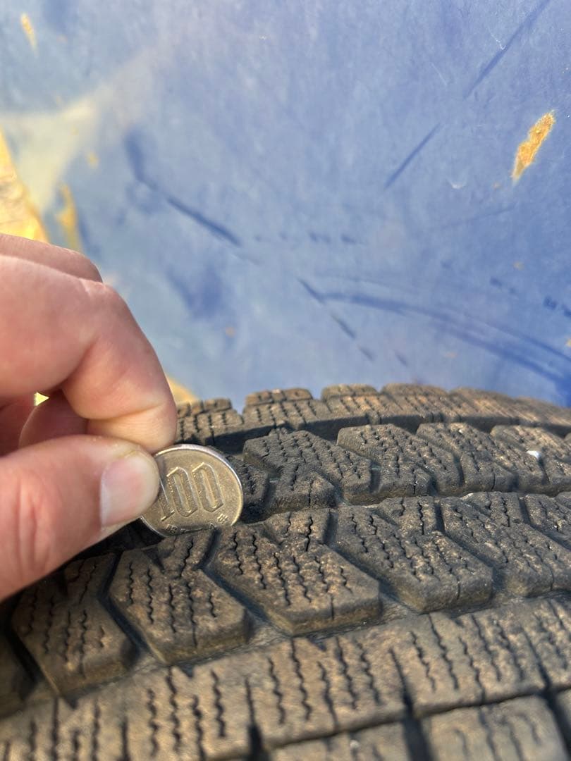 スタッドレスタイヤホイールセット145/80/12