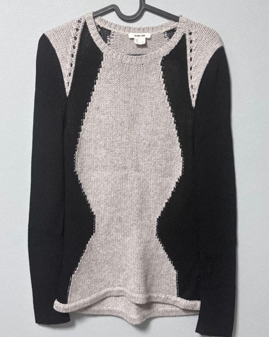 HELMUT LANG グレー/ブラック セーター P