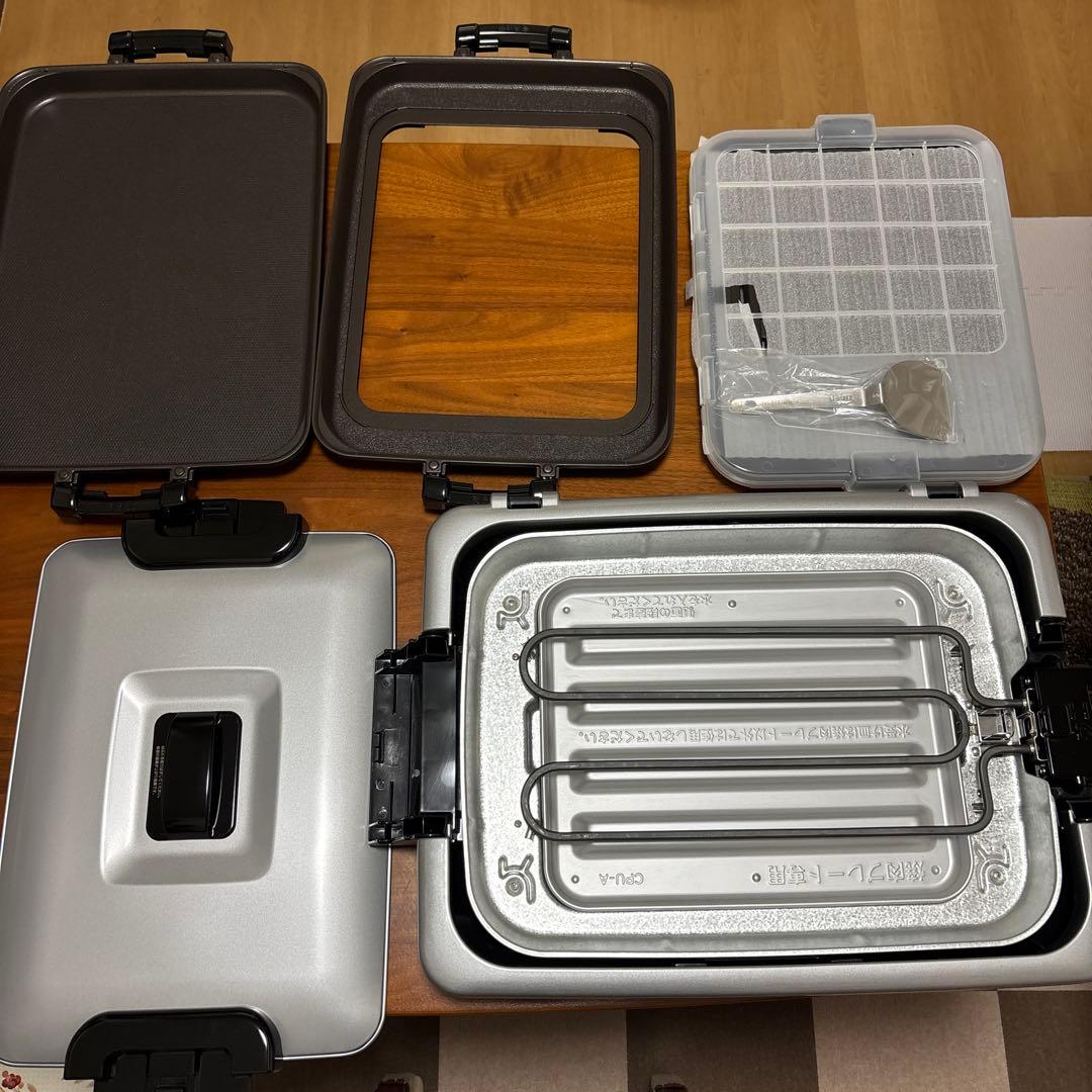 TIGER ホットプレートこれ1台　CRV-G300 SN シルバー