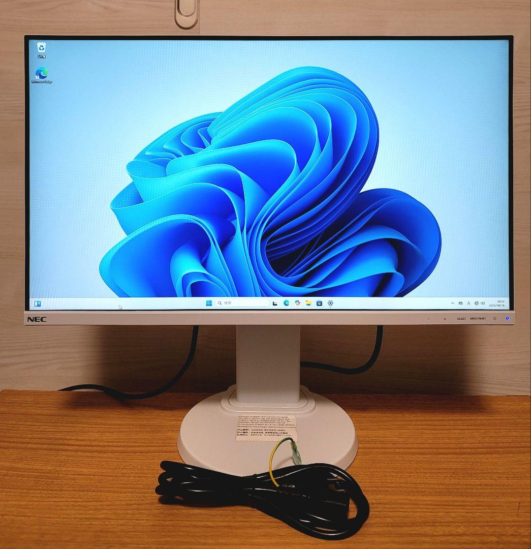 美品 NEC 23.8インチワイド LED IPS F24W1A 縦位置使用可
