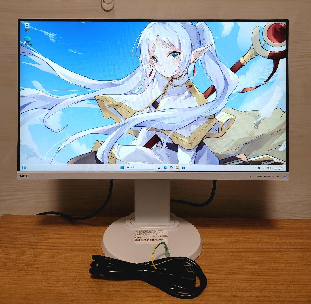 美品 NEC 23.8インチワイド LED IPS F24W1A 縦位置使用可
