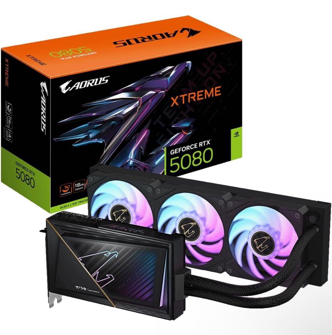 新品 GIGABYTE NVIDIA RTX5080 GDDR 16GB