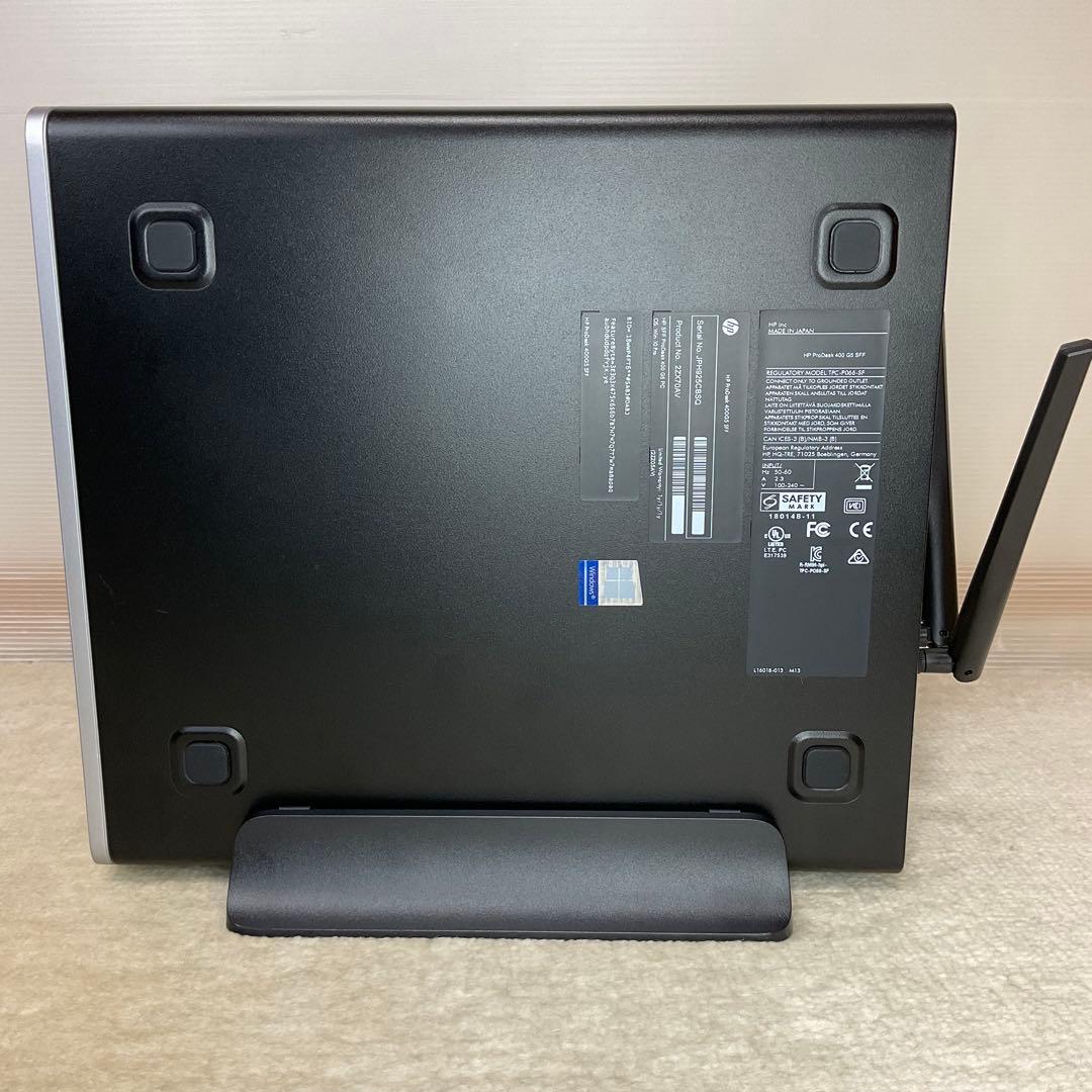 Windowsデスクトップ HP ProDesk 400 G5 i5 NVMe Wi-Fi Win11Pro