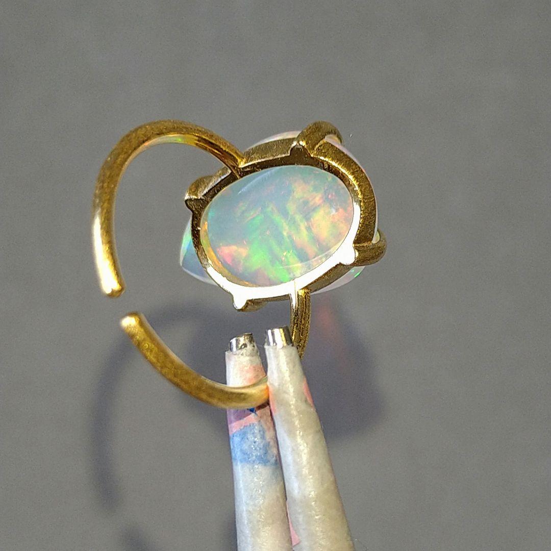 *カイラニページ*エチオピア産　　　オパール•リング