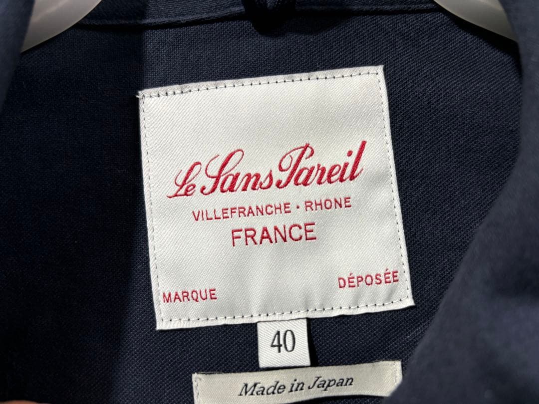le sans pareil モールスキン ジャケット ネイビー 40