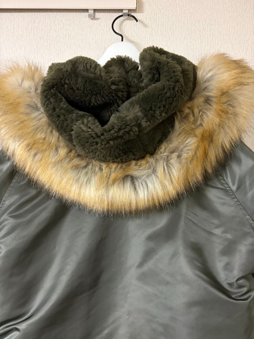 ALPHA N-3B セージグリーン XL 新品同様