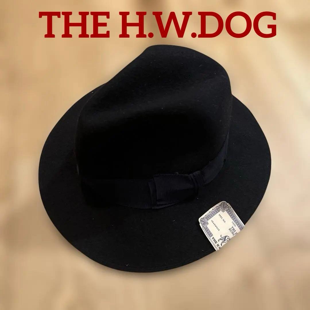 【美品】HWdog&co トラベラーハット　ネイビー