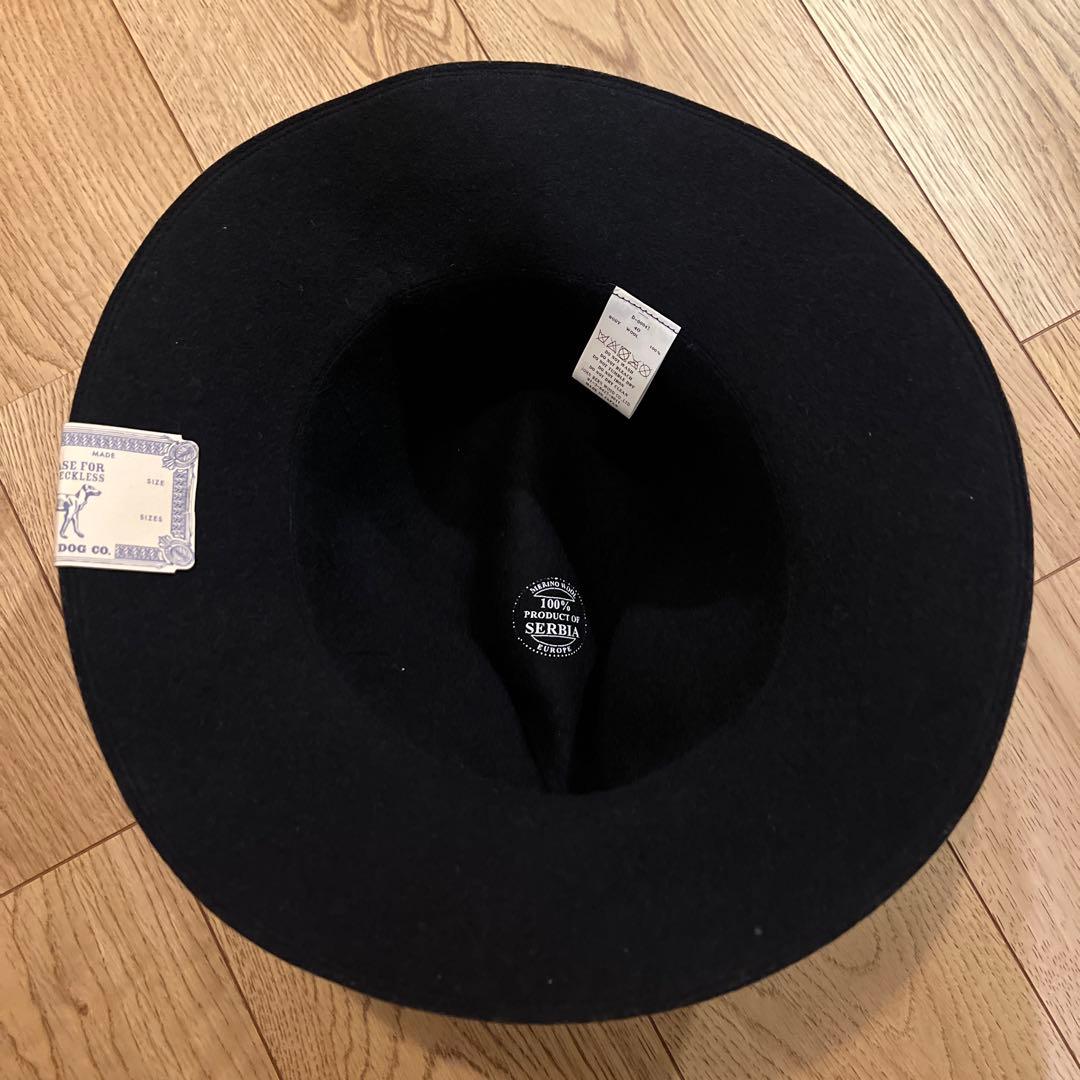 【美品】HWdog&co トラベラーハット　ネイビー